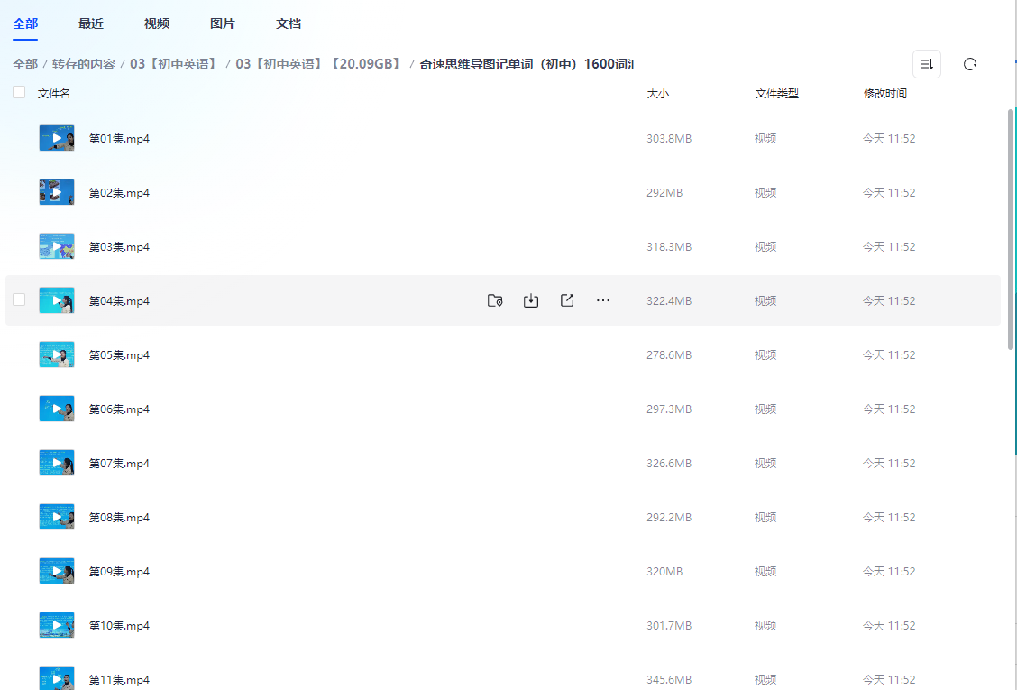 图片[2]-奇速思维导图记单词（初中）1600词汇-学习资料网