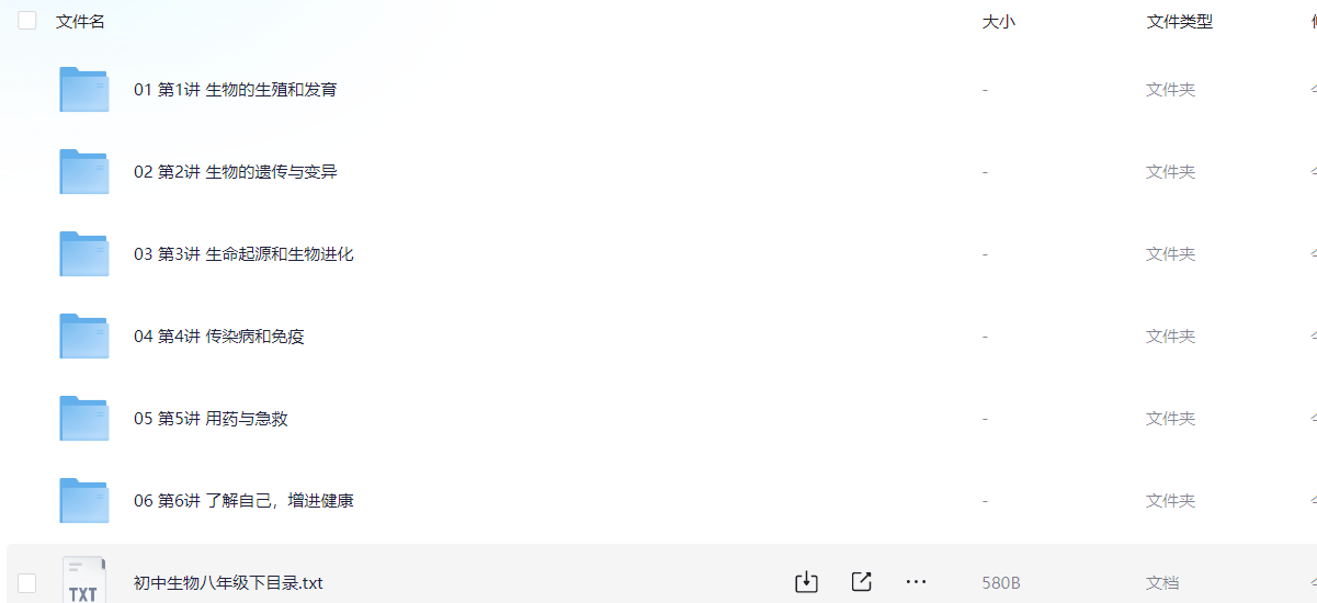 图片[3]-初中生物八年级下（牛佳丽）-学习资料网