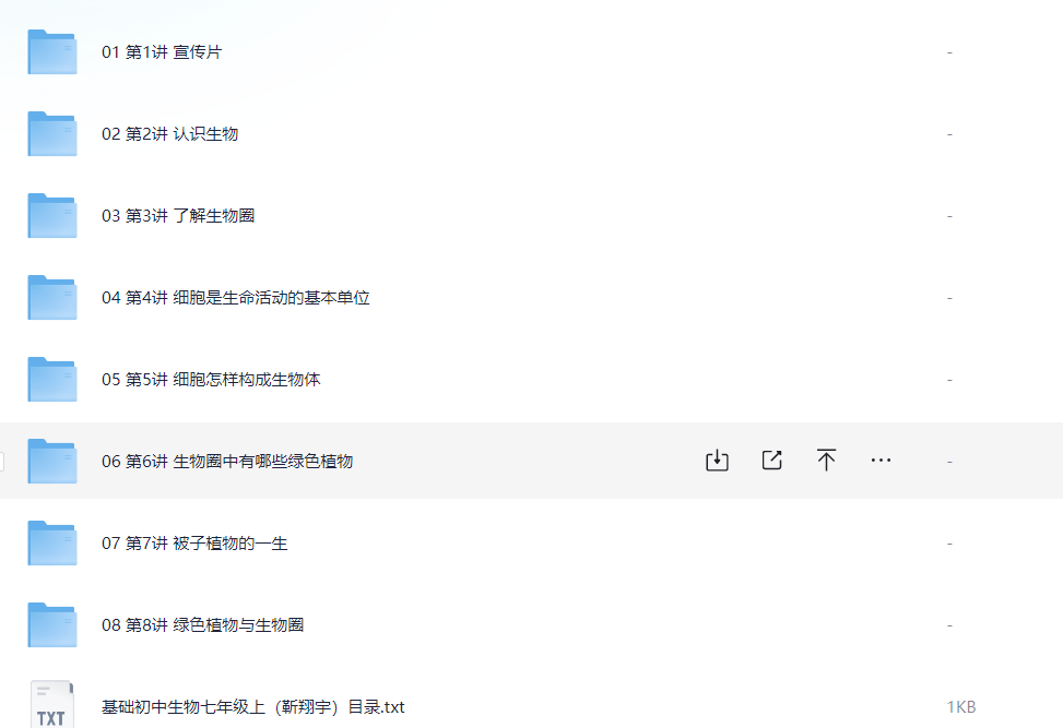 图片[5]-基础初中生物七年级上（靳翔宇）-学习资料网